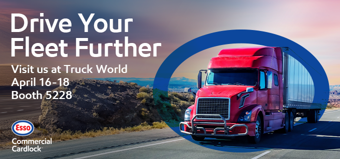 Visit us at Truck World April 16-18 Booth 5228