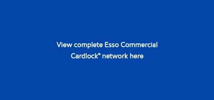 Image de voir le réseau complet de stations CardlockMC EssoMC ici.