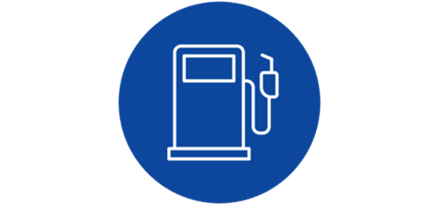 Icône de jauge de carburant