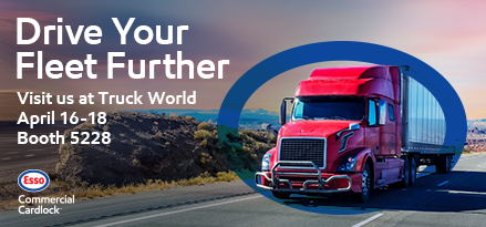 Visit us at Truck World April 16-18 Booth 5228